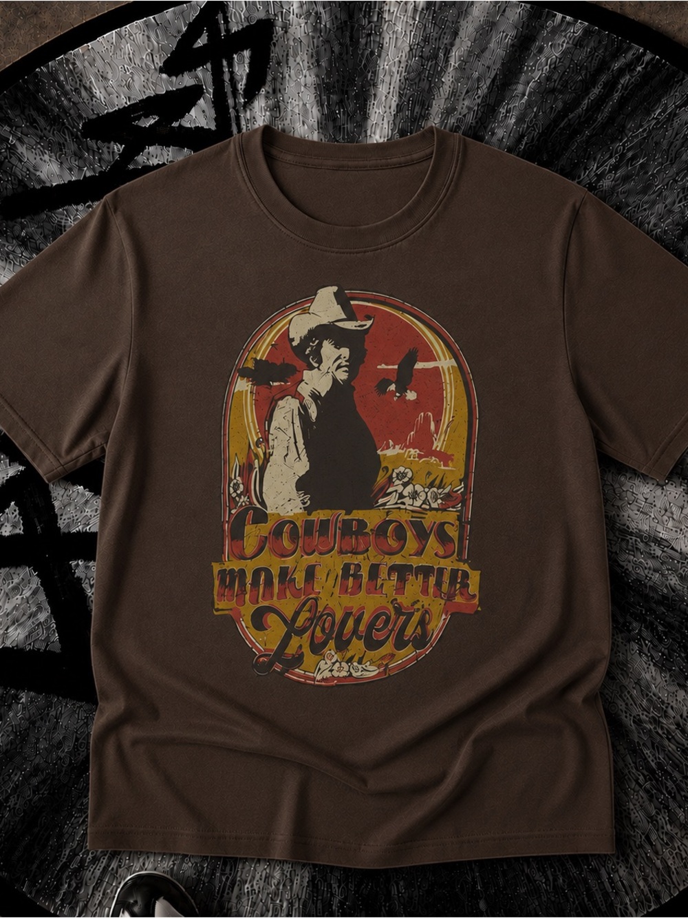 Cowboys Make Better Lovers Shirt, Retro Western Graphic Tee, Country Unisex